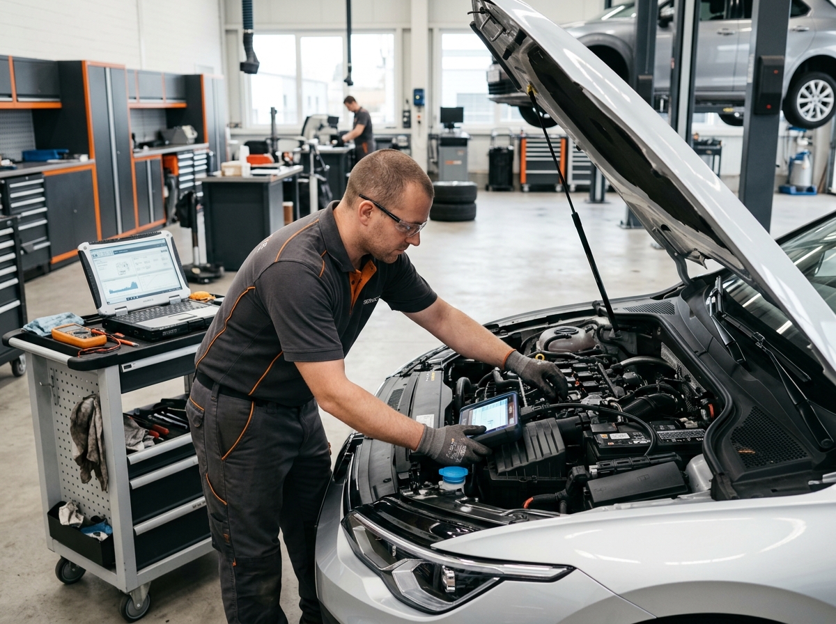 Moderne Fahrzeugdiagnose